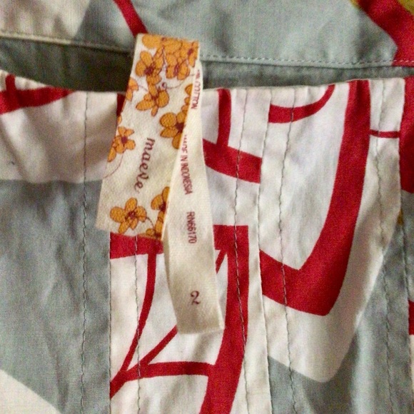 🔥SALE🔥 ANTHROPOLOGIE MAEVE FLORAL TANK DRESS SIZE 2 - Picture 3 of 3